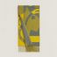 Ready Steady Go scarf, gris éléphant/jaune vif