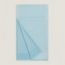 Soie en Vague scarf, ciel/blanc