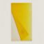 Dip Dye Horizon scarf, blanc/jaune vif