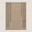 A la Ligne scarf, naturel/noisette/anthracite/chocolat