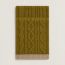 Maillons d'Hiver scarf, olive/beige