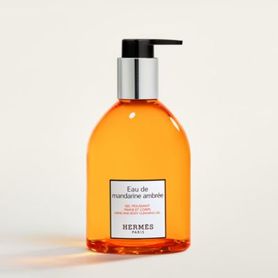 ボディクリーム HERMES Eau de mandarine ambree 200ml HERMES EAU DE MANDARINE AMBREE HAIR AND BODY SHOWER GEL 200