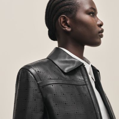 Hermes leather jacket online