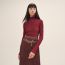 Long-sleeve sweater, rouge feu, no stock