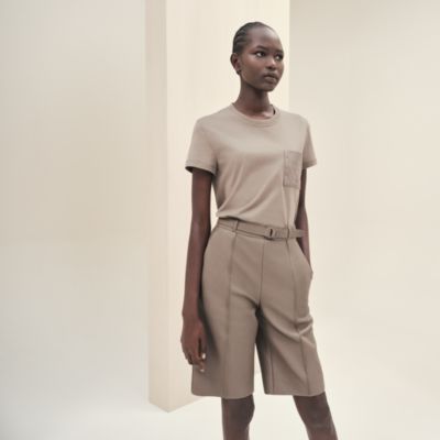 Tシャツ 刺繍入りポケット | Hermès - エルメス-公式サイト