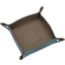 Mises et Relances change tray, étoupe/bleu jean