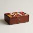 Casaque Felin dans un Jardin Mexicain watch box, cuivre