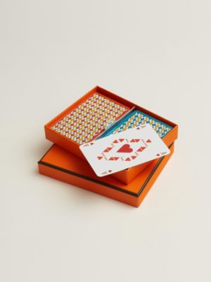 Set of 2 Habits de Cour bridge playing cards, View: front, front, view 3 of 4