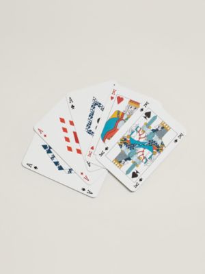 Set of 2 Habits de Cour bridge playing cards, View: front, front, view 4 of 4