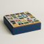 Theoreme Hippique Graphique box, large model, bleu Biarritz