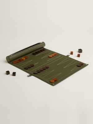 Paris-Louxor foldable backgammon game