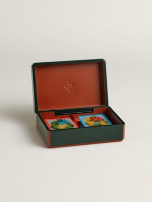 Facettes Lithographie Equestre bridge card box, View: front, front, view 3 of 5