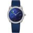 Arceau Petite Lune watch, Large model, 38&nbsp;mm, bleu navy