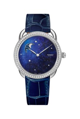 Arceau Petite Lune watch, Large model, 38&nbsp;mm