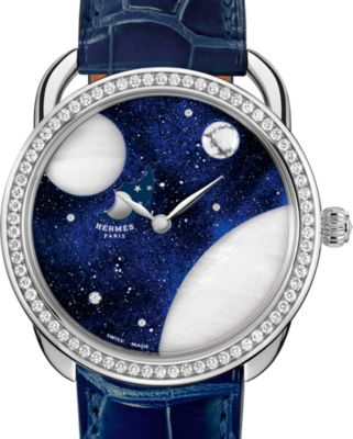 Arceau Petite Lune watch, Large model, 38&nbsp;mm, View: Detail, crop, view 2 of 3