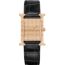 Heure H watch, Small model, 25&nbsp;mm, noir