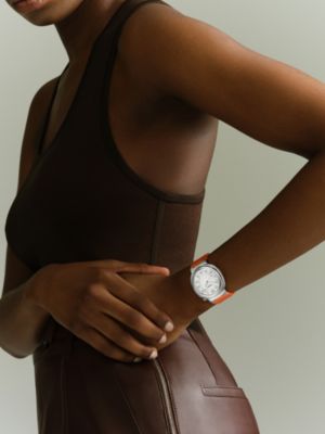 Hermès Cut watch, Large model, 36&nbsp;mm, View: Worn, worn, view 2 of 5