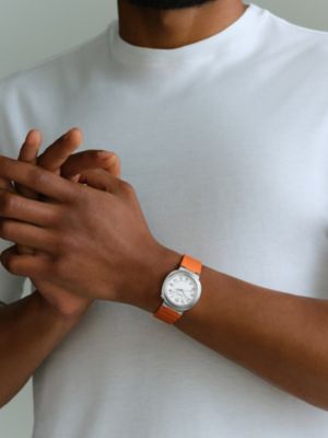 Hermès Cut watch, Large model, 36&nbsp;mm, View: Worn, worn, view 3 of 5