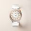 Hermès Cut watch, Large model, 36&nbsp;mm, blanc