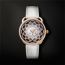 Arceau H Deco珠寶腕錶，中型，34 mm, 珍珠灰