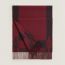 H Passant scarf, prunoir/grenat, We will notify you when this product is back in stock