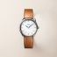 Arceau watch, Medium model, 30&nbsp;mm, Natural Barenia