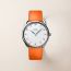 Arceau watch, Large model, 36&nbsp;mm, orange