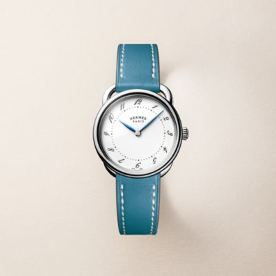 土日限定特価！　HERMES Arceau クォーツ時計 403993WW00_front_wm_1