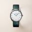 Arceau watch, Large model, 36&nbsp;mm, vert cyprès