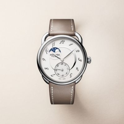 古着 Space-Time EU40/26cm Arceau Petite Lune watch, Large model, 38 mm | Hermès USA