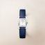 Montre Heure H, Mini modèle, 21&nbsp;mm, bleu navy