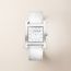 Heure H watch, Medium model, 30&nbsp;mm, blanc