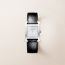 Heure H watch, Small model, 25&nbsp;mm, noir