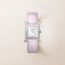 Heure H watch, Small model, 25&nbsp;mm, mauve pâle