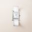 Heure H watch, Small model, 25&nbsp;mm, blanc
