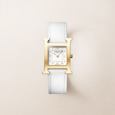 箱付き　Hermes プロフィール 腕時計 クォーツ　ホワイト 箱付き Hermes プロフィール 腕時計 クォーツ ホワイト 箱付き