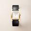 Heure H watch, Medium model, 30&nbsp;mm, noir