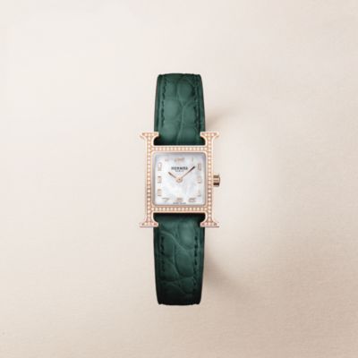 グリーン - ウォッチ レディス | エルメス | Hermès - エルメス-公式サイト
