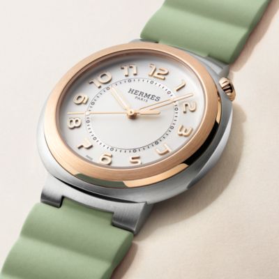 HERMES グリーンレザー 腕時計 グリーン - ウォッチ レディス | エルメス | Hermès - エルメス