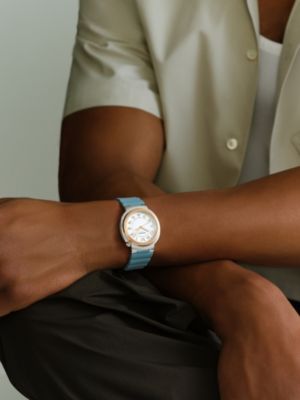 Hermès Cut腕錶，大型，36&nbsp;mm, 檢視: 佩戴, worn, 檢視共3張圖片的第5張