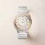 腕時計 《エルメス カット》 GM 36&nbsp;mm, グリ・ペルル
