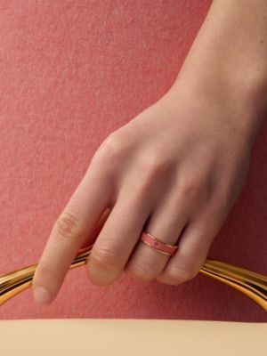 Uni ring, small model, View: Worn, worn, view 3 of 4