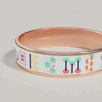 リング 《エルメス・ブリコル》 PM - イエロー | Hermès - エルメス