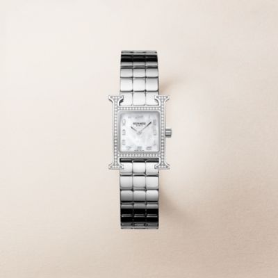 腕時計 《Hウォッチ》 PM 25 mm - グレー | Hermès - エルメス-公式サイト