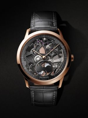 Slim d'Hermès Squelette watch, 39.5&nbsp;mm