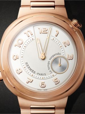 Hermès Cut Le Temps Suspendu watch, Large model, 39&nbsp;mm, View: front, front, view 5 of 5