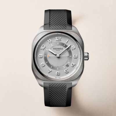 た*や様 エルメス メンズ　時計　黒 メンズウォッチコレクション | Hermès - エルメス-公式サイト