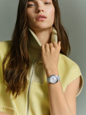 Hermès Cut watch, Large model, 36&nbsp;mm, View: Worn, worn, view 2 of 2