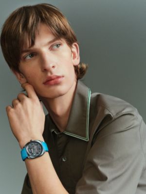 Hermès H08 Squelette watch, 42&nbsp;mm, View: Worn, worn, view 2 of 5