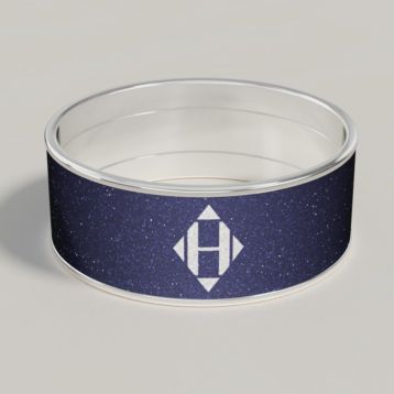 リング 《グリッター》 MM - ブルー | Hermès - エルメス-公式サイト